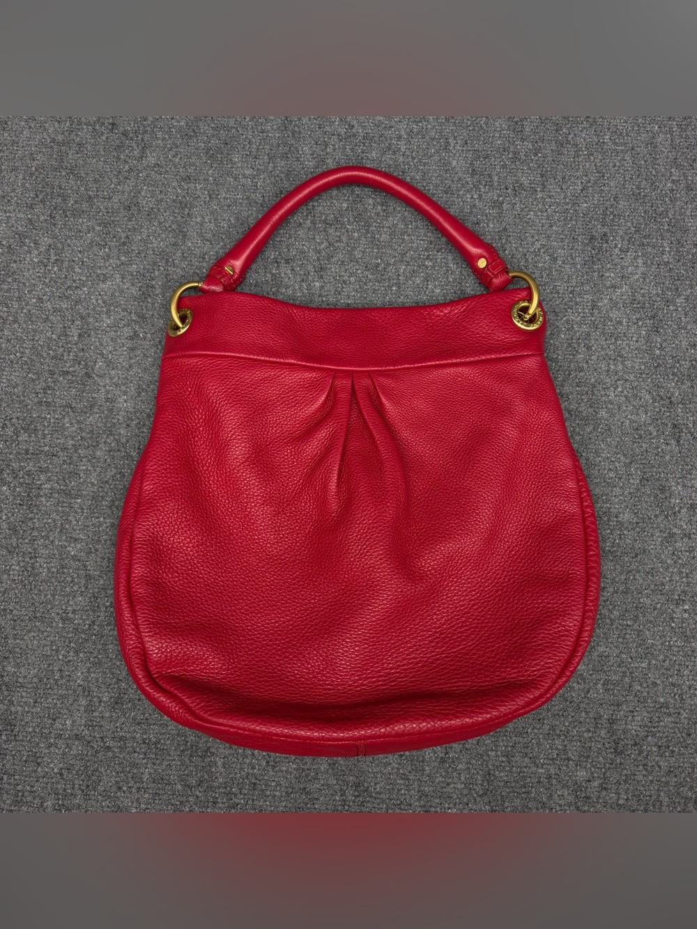 MARC JACOBS Classic Q Hiller Bag Bright Red - Picture 15 of 15